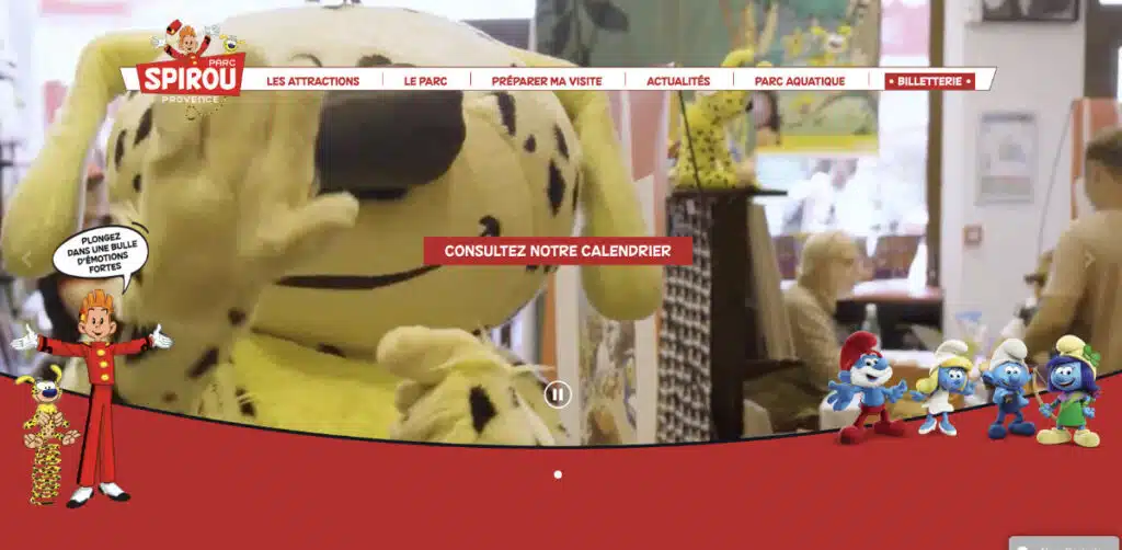 Spirou Theme Park in France