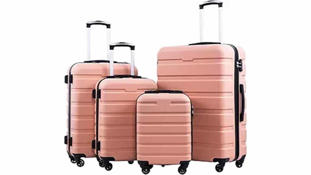 coolife hardshell luggage set