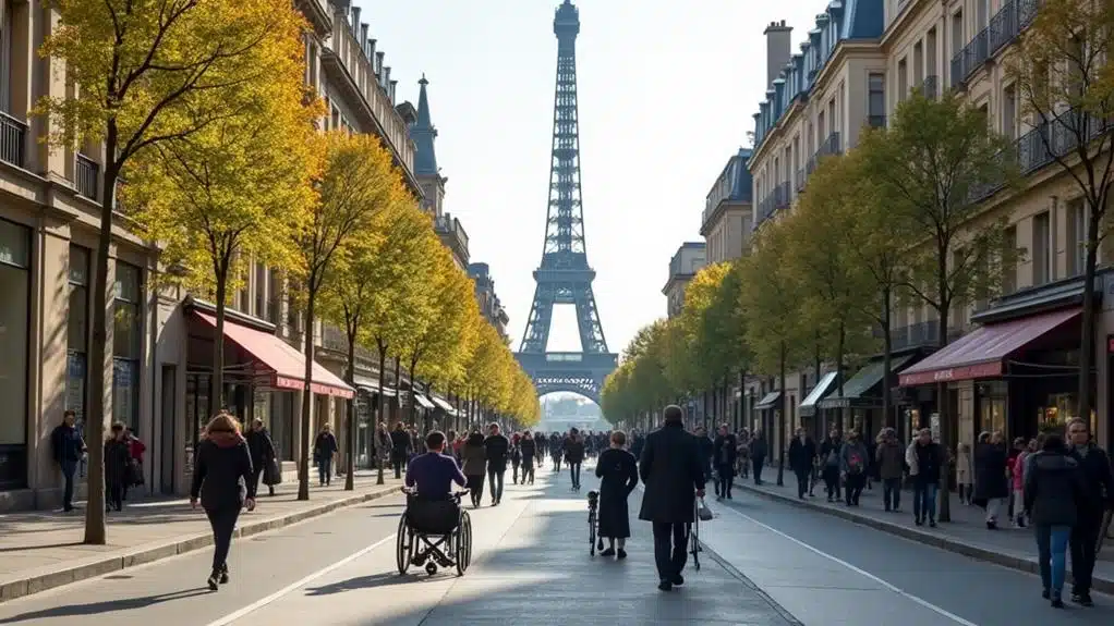 diverse experiences in paris