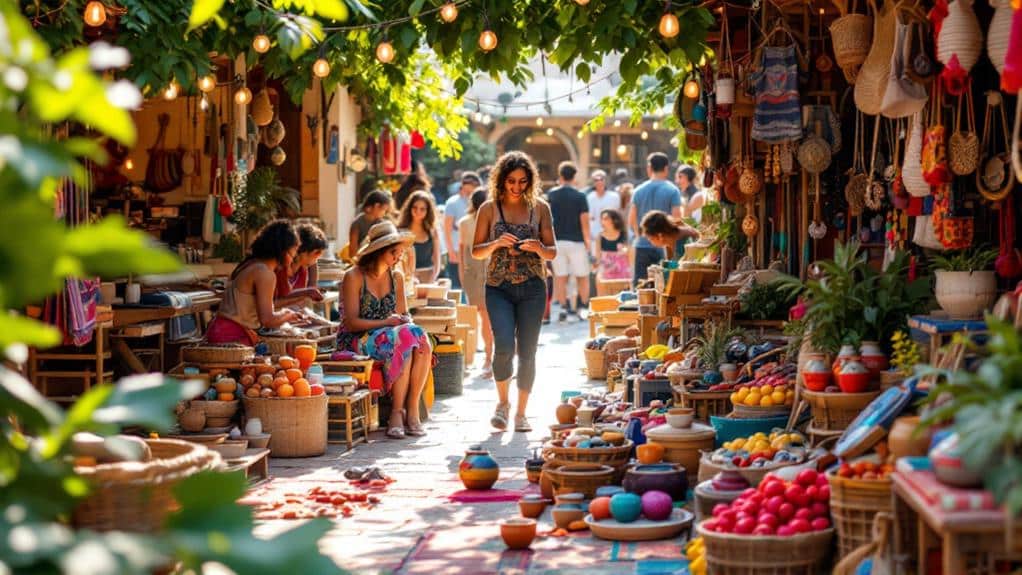 explore local artisan markets