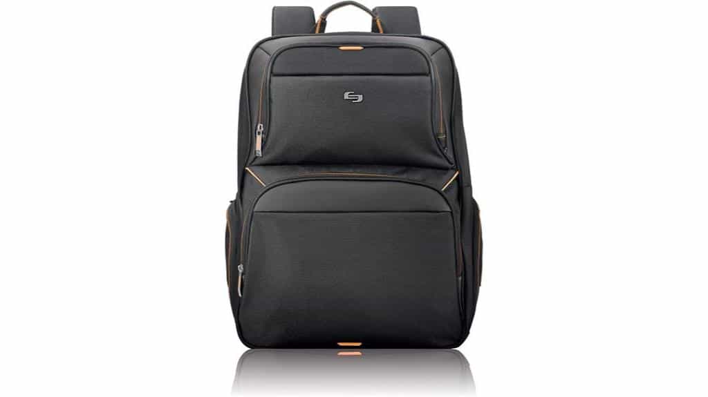 large black laptop backpack