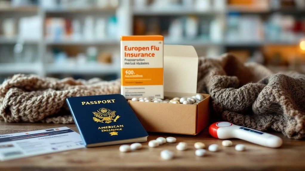 winter flu medication packing
