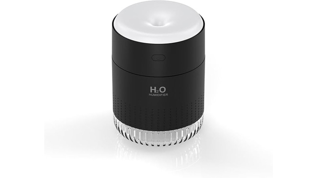 compact travel humidifier device