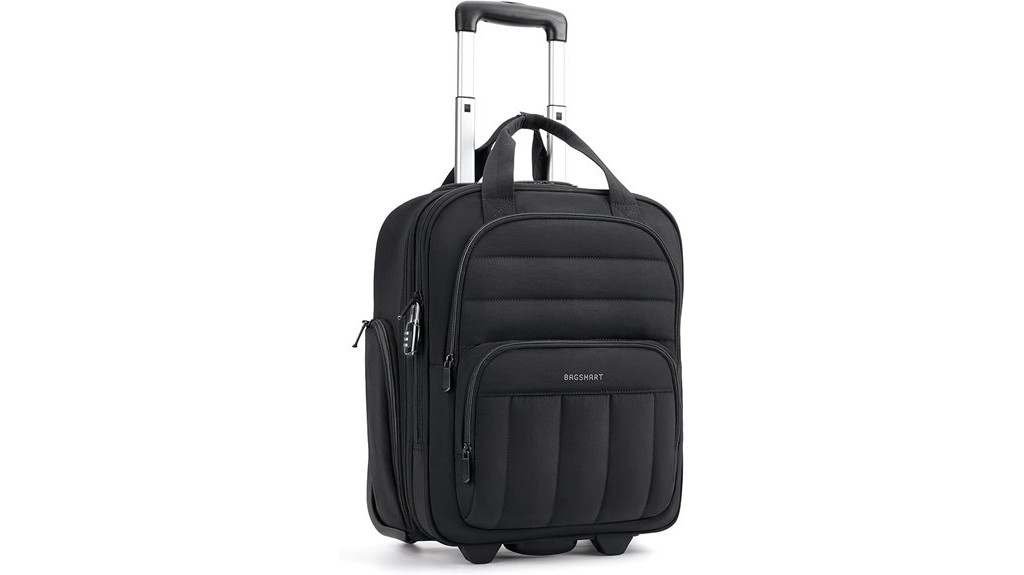 compact wheeled underseat luggage