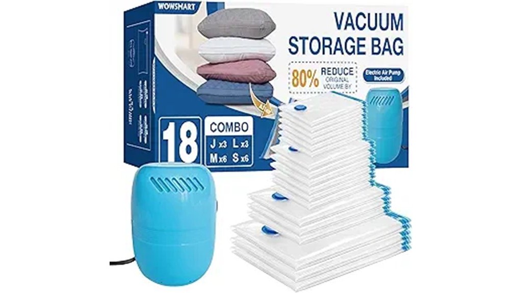 electric pump vacuum bags