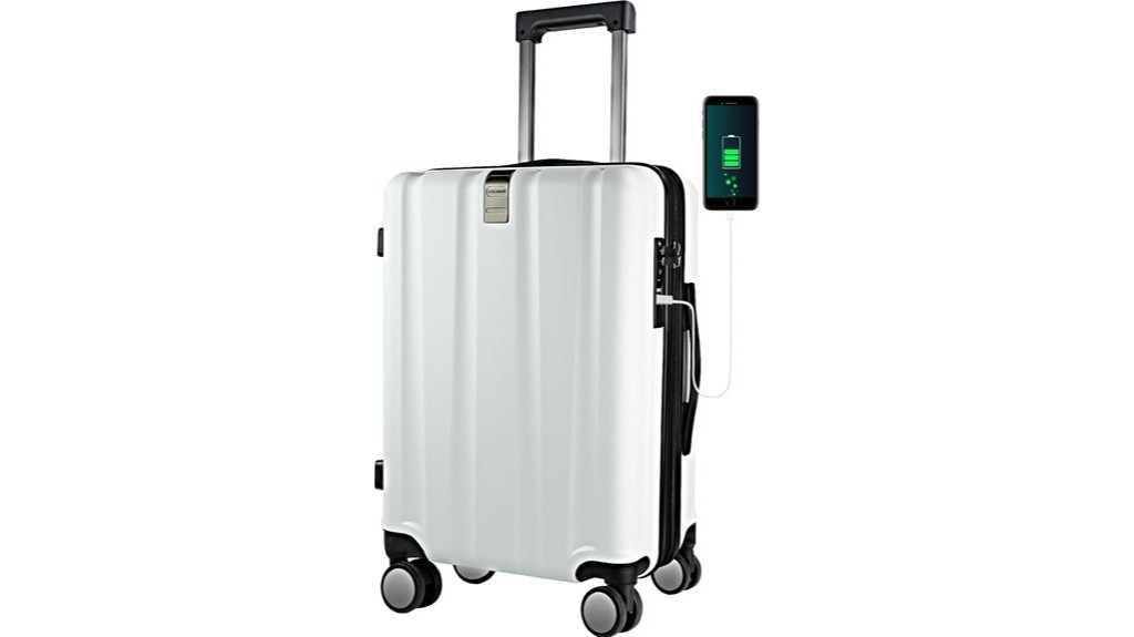 expandable carry on luggage 20 inch