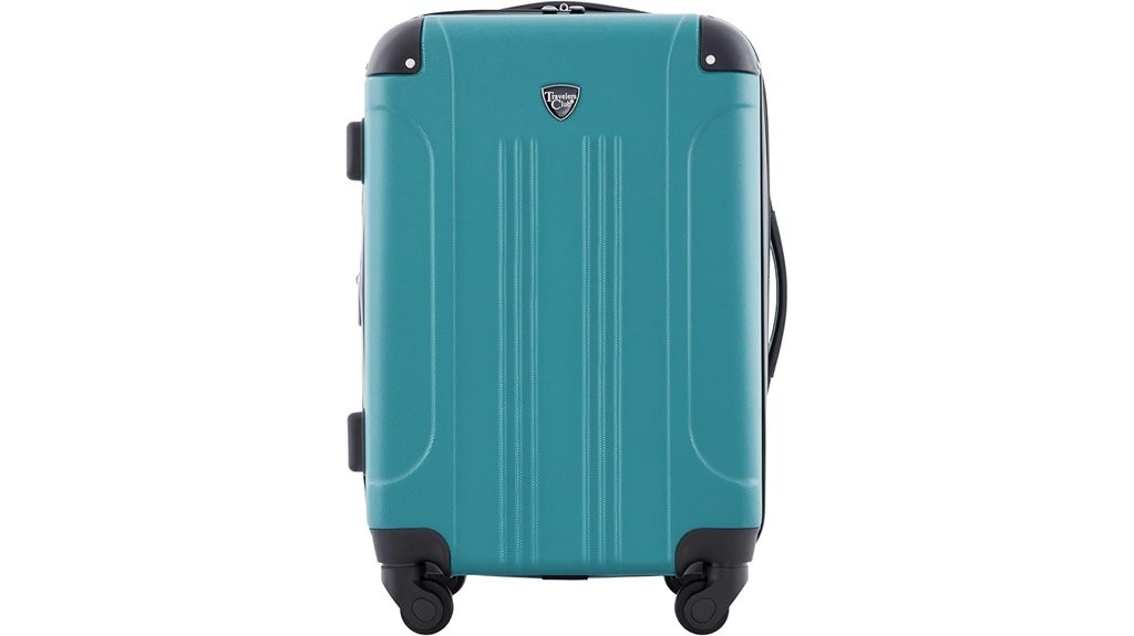 expandable carry on luggage spinner
