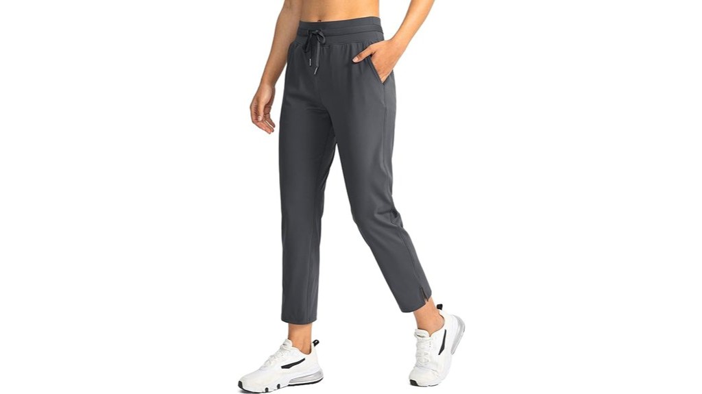 high waisted sweatpants with pockets