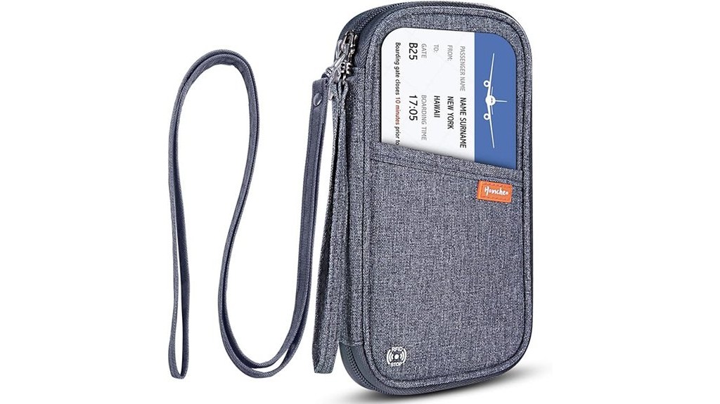rfid passport wallet organizer