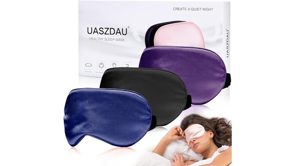 silk blackout sleep masks