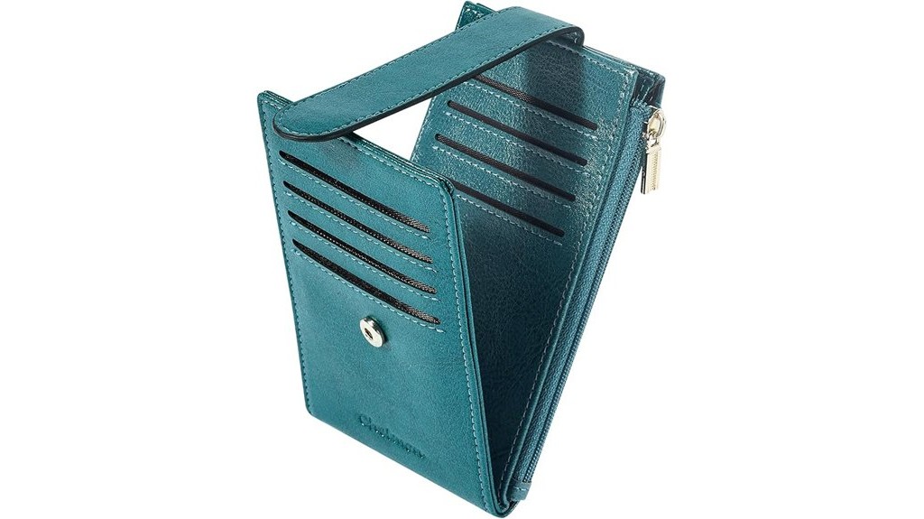 slim bifold rfid wallet
