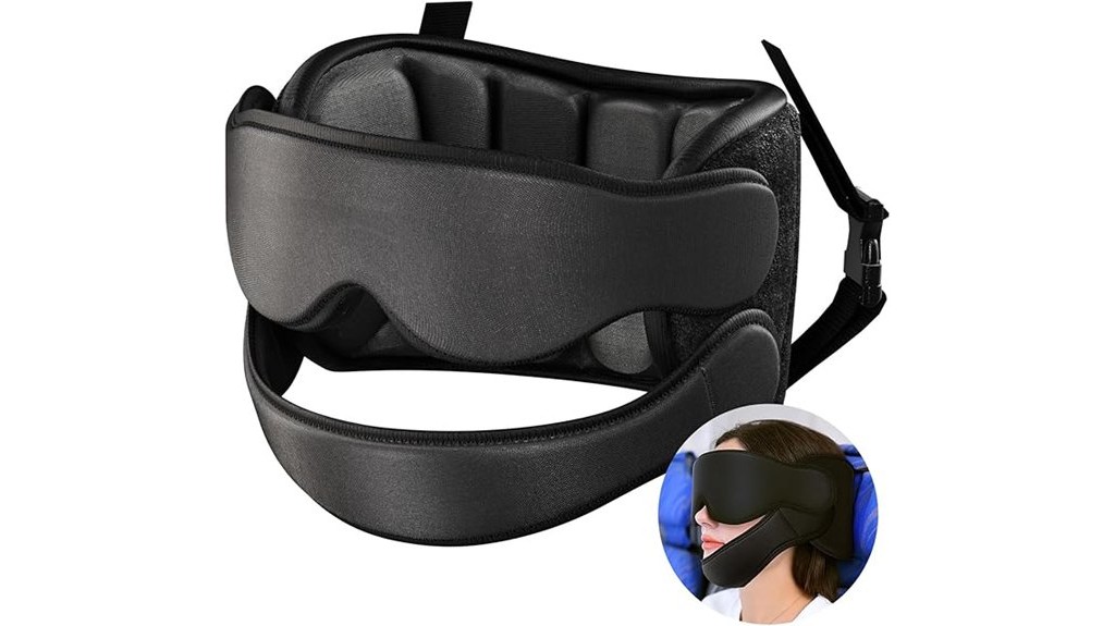 travel pillow and mask