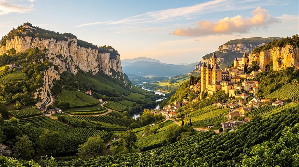 peaceful river valley escape