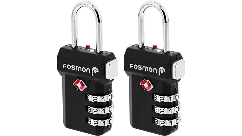 fosmon tsa luggage locks