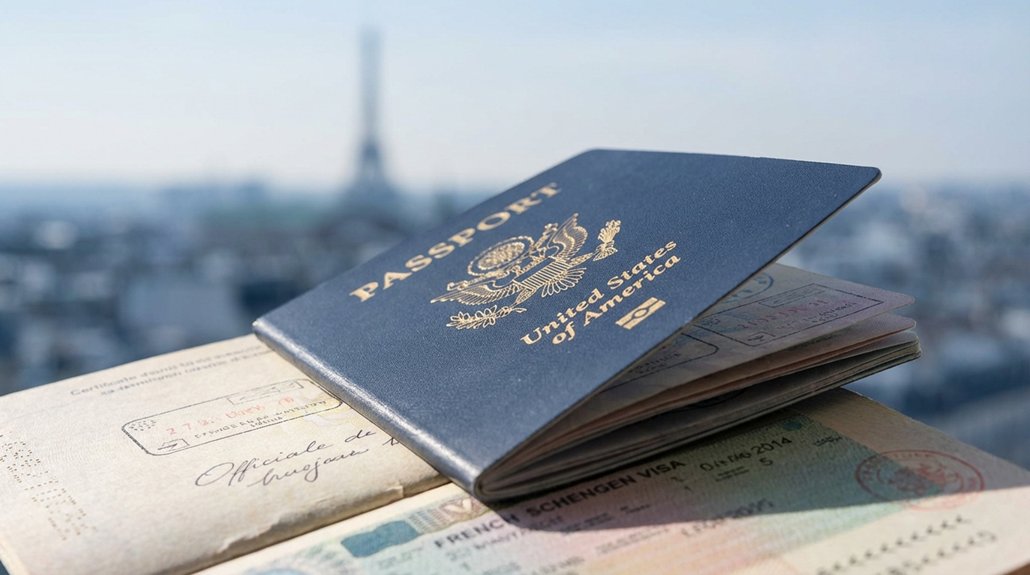 us citizens france entry requirements